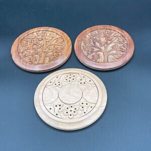 Tree of Life and Three Moon Ash Catchers - Set of Three